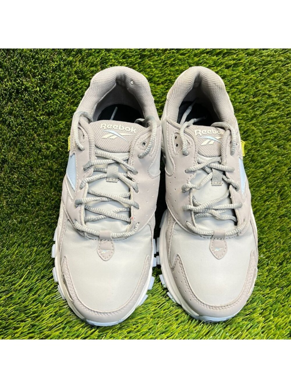 Reebok Hyperium EH Womens Size 7.5 Gray Blue Composite Steel Toe Work Shoes - Picture 5 of 10
